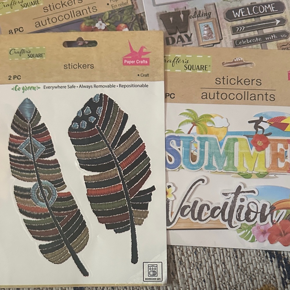 Craft Square Sticker Set - Picture 2 of 7